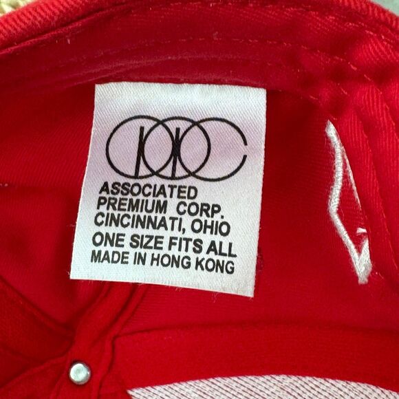 VTG 90's Mark Martin #6 Nascar Strap Back Hat Cap Valvoline Race Car - Picture 6 of 6